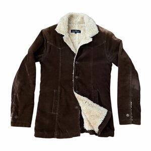 Earl Jean Corduroy Sherpa Jacket
